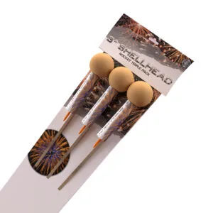 3" Shellhead Rocket 3Pk